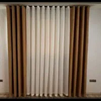 پرده نونو دوخته شده ولی اصلا وصل نشده