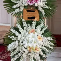 تاج گل طبیعی مراسم ترحیم