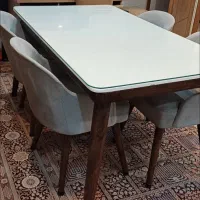 نهارخوری میز و صندلی ۶ نفره