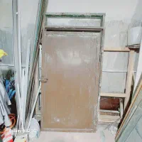 درب حیاطی آهن سنگین