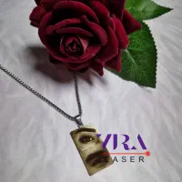 کادو روز دختر ، دستبند ، گردنبند ، حکاکی چشم یار