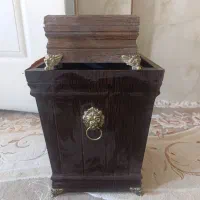 سطل زباله اتاق خواب و پذیرایی+ چمدان سنتی قدیمی