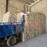 سیمان تیپ۲ آبیک نیسانی۲۸۵ مصالح گچ ماسه سفال آجر
