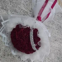 انواع دسته گل روبانی