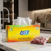 کیسه فریزر جعبه ای آیری پلاست 200 برگ