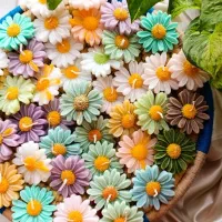 گیفت شمع گل بابونه