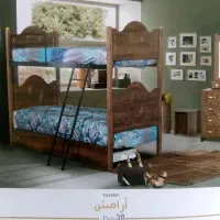 تخت خواب دوطبقه ام دی اف ممبران باضمانت