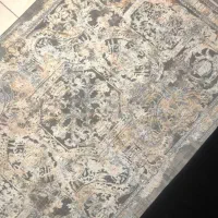 فرش مدرن فرانسوی ۶متری۴ متری۱/۵ متری پادری درحد نو