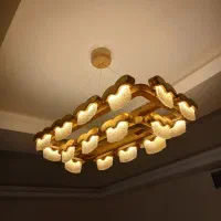 لوستر تزئینی(دکوراتیو) طرح شعله