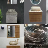 روشویی کابینتی دیواری سنگی کد۲۲۴۴