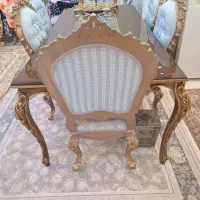 میزناهارخوری ۸نفره ۶ عدد صندلی لوکس تمام چوب