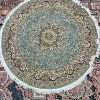 فرش گرد ۲متر در ۲متر