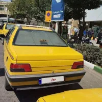 تاکسی پژو 405دوگانه کارخانه معاوضه با ون هم دارم