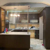 8متر کابینت ام دی اف آلمانی.به همراه هود