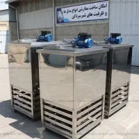 مخزن خنک کننده شیر ۱۰۰ لیتر (مناسب شیر، دوغ، شربت)