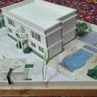 دو عدد ماکت خانه