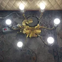 لوستر۶ شاخه سنگین
