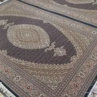 فرش دستبافت ماهی خوی جفت ۶متری سرمه ای|فرش|تبریز, |دیوار