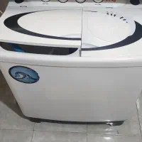 لباسشویی دوقلو ناسیونال 9 و نیم کیلو قابلیت پرزگیر