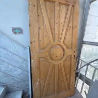 درب چوبی ورودی آپارتمان
