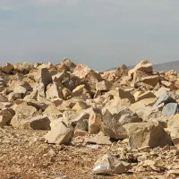 سنگ لاشه شالوده پی کارگری سنگ مالون ورقه ای کف