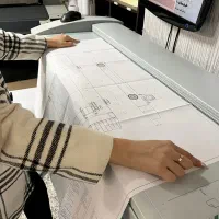 اسکن طولی/نقشه/اوراق اداری/پلات