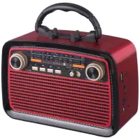 اسپیکر رادیو چراغ‌قوه دارتمام موج شارژی باطری برقی