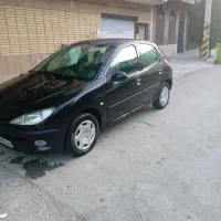 206 مدل 83 بدون ضربه دو لکه رنگ