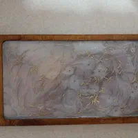 سینی چوبی رزینی