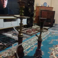 قلیون قلیان سالم برنجی هردوتا سالم