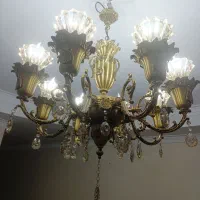 فروش لوستر شش و هشت شاخه در حد نو