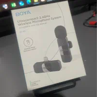 میکروفن یقه ایی بویا مناسب ایفن، فقط انباکس شده