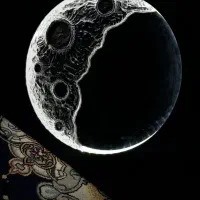 تابلو ماه برجسته