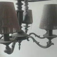 لوستر ۶ شاخه طوسی