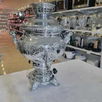 سماور گازی ماهان ۱۰لیتر کوره دار