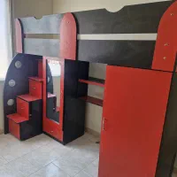 ست تخت و کمد و میز تحریر