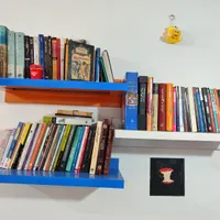 ست آینه قدی و قفسه کتاب