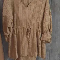 ست شومیز شلوار کریشه