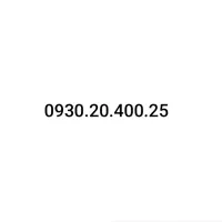 0930.20.400.25 سیم کارت رند ایرانسل