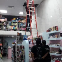 اجاره کرایه نردبان ۹متری ۶متری  جوش کاری