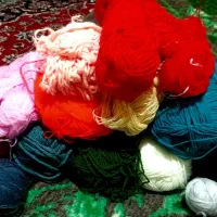 نخ بافندگی ونخ گلیم بافی وسوزن