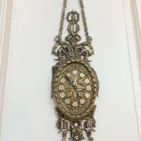 ساعت برنز اصل قدیمی آنتیک