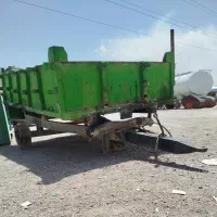 تریلی تراکتور  شاسی تانک چرخدار