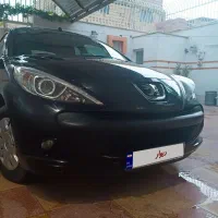 پژو207سقف فلز مشکی