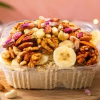 بستنی و آبمیوه زردکوهی (اسنپ فود هم هستیم)