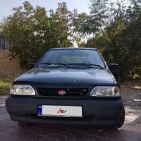 پراید صبا مدل 1380 رنگ سبز یشمی