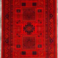 ۴تخته فرش ۶متری طرح دست بافت ابریشمی.