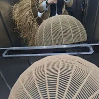 لوستر حصیری|لوستر و چراغ آویز|تهران, فردوسی|دیوار