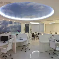 اداری بر خیابان درختی /پارکینگ/ آسانسور
