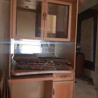 میز کامپیوتر ویترین دار